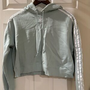 Adidas Light Green Sweatshirt